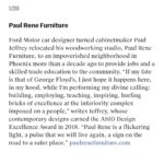 paul jeffrey of paul rene quoted in Architectural Digest Pro